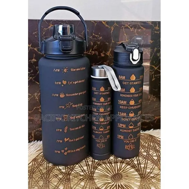 3-in-1 Water Bottle Set (Pack of 3) - 1