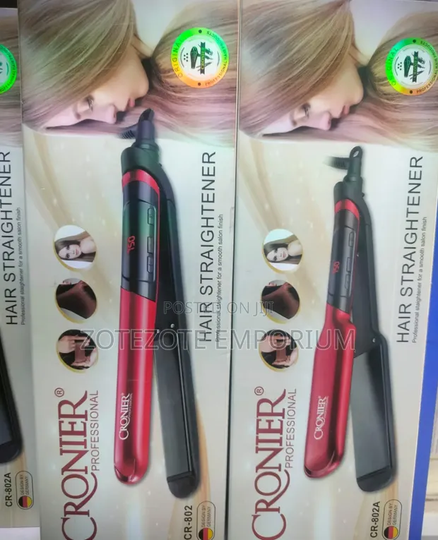Cronier Professional Ceramic Flat Iron Hair Straightener - 1
