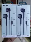 Green Lion Stereo Earphones 3.5mm Black - 2