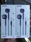 Green Lion Stereo Earphones 3.5mm Black - 3