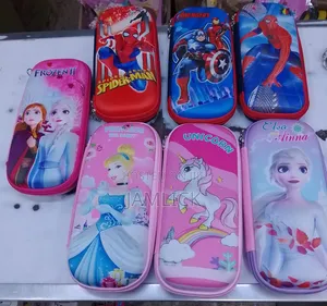 3D Cartoon Themed Pencil Cases