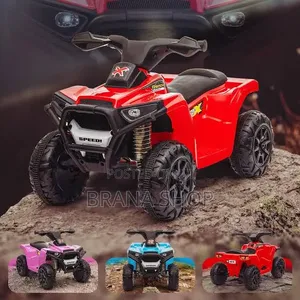 Battery-Powered Electric Ride-on ATV Quad Bike - Red