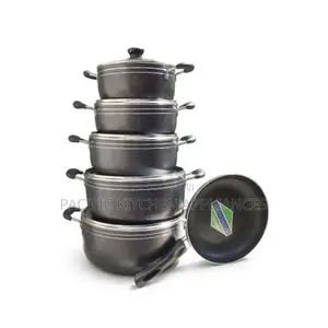 TC 14Pcs Sufuria Nzito Zisizo na Gundi