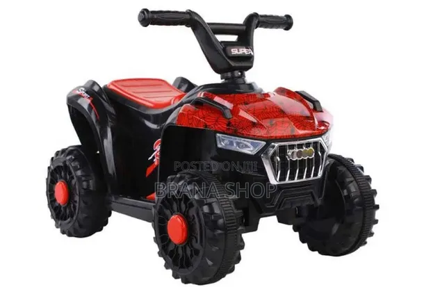 Red Electric Ride-on ATV Quad Bike for Kids - 1