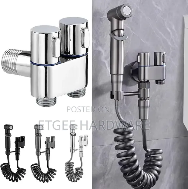 Arabic Shower Set with Valve and Holder - All Colours - 1