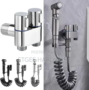 Arabic Shower Set with Valve and Holder - All Colours