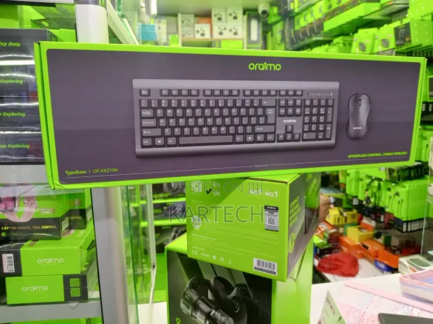 Oraimo 2.4G Wireless Keyboard Mouse Combo OF-KK210N - 1