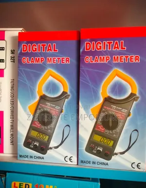 Digital Clamp Meter - AC/DC Current, Voltage, Resistance