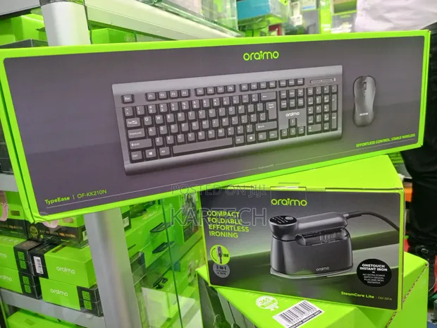 Oraimo TypeEase OF-KK210N Wireless Keyboard Mouse Set - 1