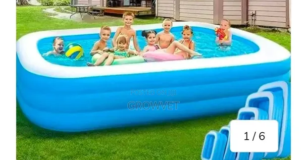 Inflatable Pool with Electric Pump - 1
