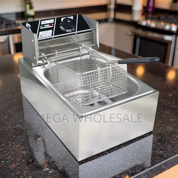 Electric Single Tank Deep Fryers (4L/6L/10L) - 1