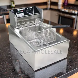 Electric Single Tank Deep Fryers (4L/6L/10L)