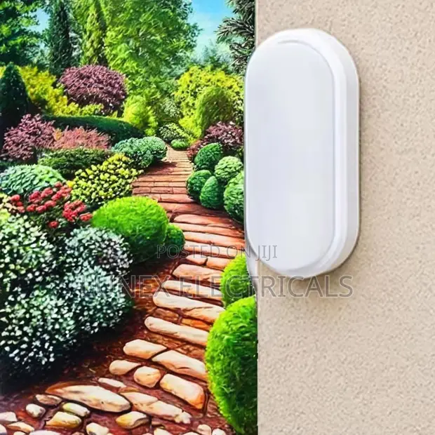 Outdoor Waterproof IP65 Oval Bulkhead LED Light - 1
