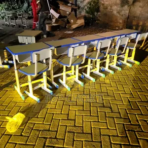 Adjustable Kindergarten Study Desk and Chair Set