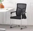Black Mid Back Boardroom Chair - 2