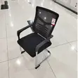 Black Mid Back Boardroom Chair - 3