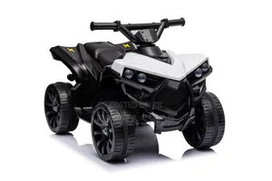 Battery-Powered Electric Ride-on ATV Quad Bike - White