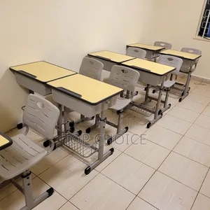 Modern Student Desk Chair Set - School Furniture