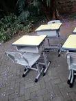 Modern Student Desk Chair Set - School Furniture - 4