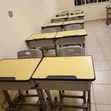Adjustable School Classroom Desk and Chair Set - 1