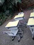 Adjustable School Classroom Desk and Chair Set - 4