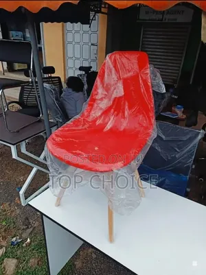 Plastic Aemes Style Chairs (Set of 4)
