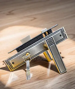 Heavy Duty Door Lock Set with Modern Handles