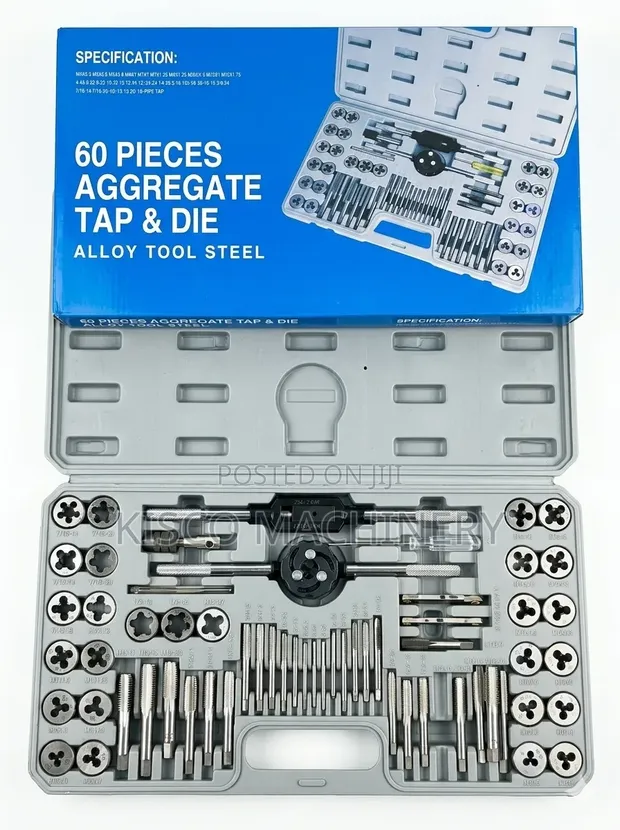 Professional 60-Piece Thread Repair Kit - 1