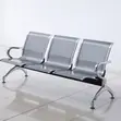 3-Link Unpadded Hospital Waiting Bench - 2
