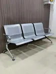 3-Link Unpadded Hospital Waiting Bench - 4
