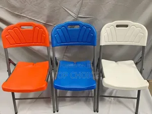 Durable Plastic Folding Chairs (Brand New)