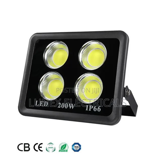 200W Outdoor Floodlight for Stadium, Billboard, Yard, Parking Lot - 1