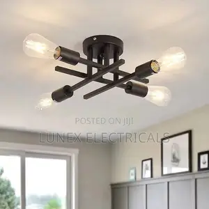 Modern LED Flush Mount Chandelier Ceiling Light