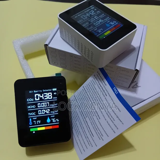CO2 Temperature Air Quality Detector - 1