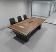 12-Seater Office Boardroom Table - Brown - 3