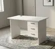 White 1.0M Study Desk - 3