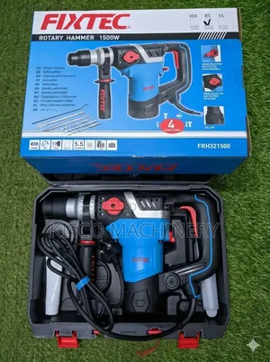 Fixtech 1500W Rotary Hammer Drill