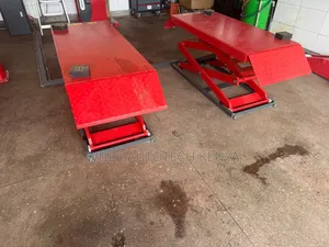 Heavy Duty High Rise Scissor Lift - 3.5 Ton, 1.8m Height