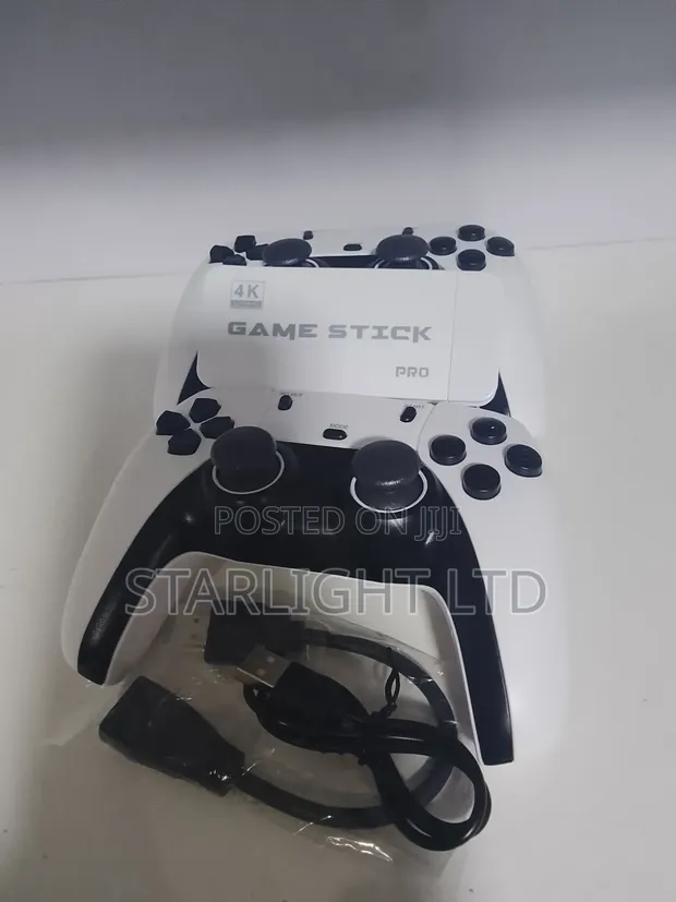 Game Stick Pro Retro Gaming Console - 2 Gamepads - 1