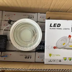 Recessed Ceiling Light - 3 Color Glass Panel