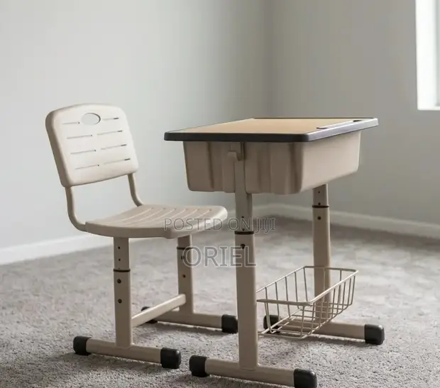 Height Adjustable Kids Study Set with Chair - 1