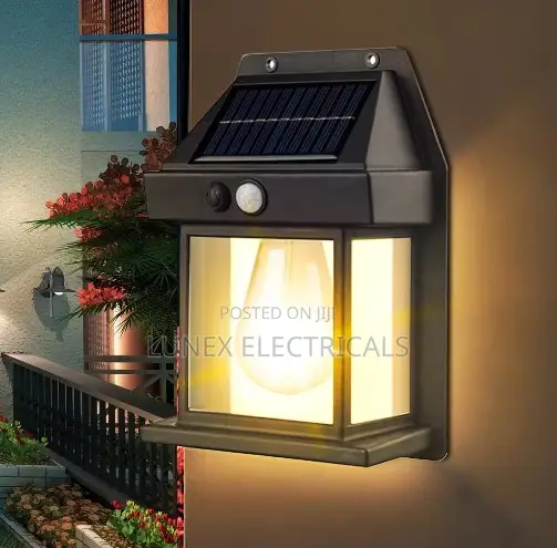 Energy-Saving Motion-Sensor Solar Wall Lights (Waterproof Outdoor) - 1