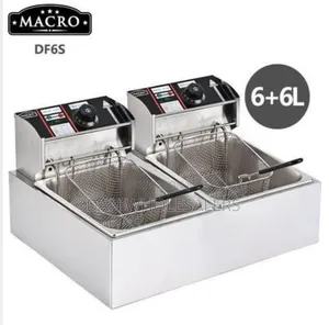 Macro Double Deep Fryer (12L)