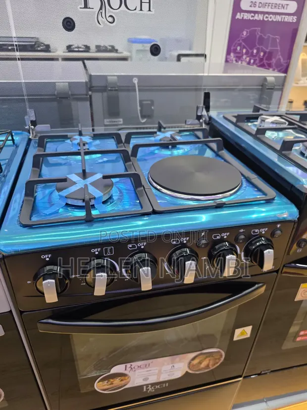 Roch 50x55 Standing Cooker with Electric Oven - 1