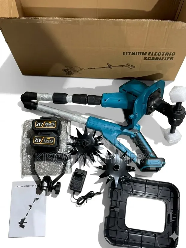 Cordless Electric Tiller / Rechargeable Tiller - 1