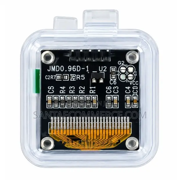 0.96-Inch 128x64 I2C OLED Display Module (JMD0.96D-1) - 1