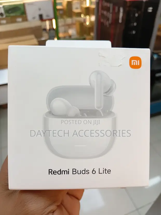 Xiaomi Redmi Buds 6 Lite Wireless Earbuds - White - 1