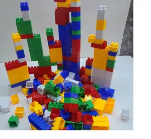 130-Piece Large Toddler Building Blocks Set (Ages 1-5)