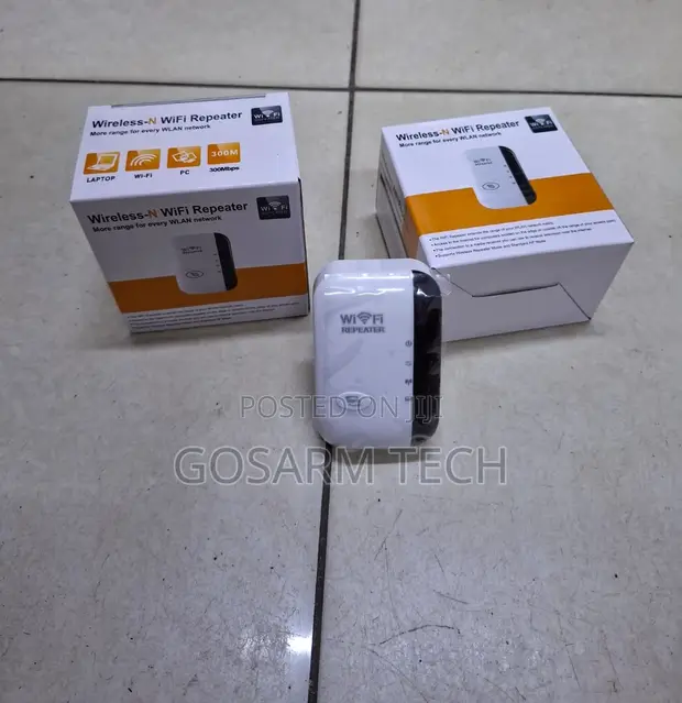 300Mbps WiFi Extender with Ethernet Port - 1
