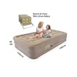 Inflatable Queen/King Size Airbed Mattress with Built-in Pump - 2